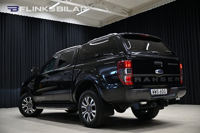 Bild 4 av Ford Ranger Dubbelhytt 213HK Automat|Wildtrack|Kåpa|Drag|Värmar|Släde|NyKamrem