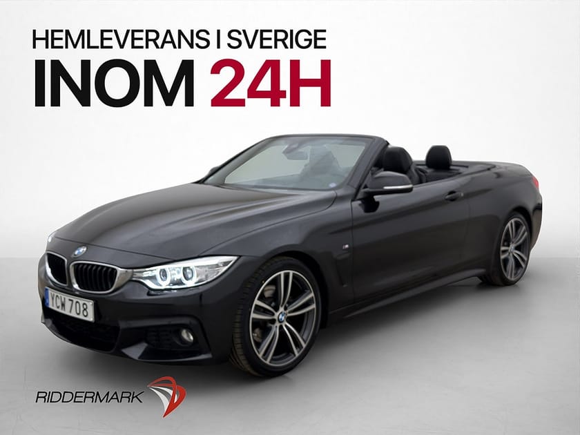 Bild 4 av BMW 430i Convertible 430 252hk M Sport Navi Skinn HiFi