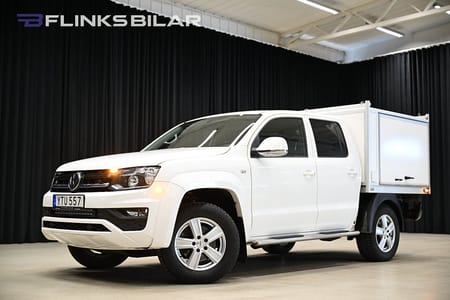 Volkswagen Amarok 3.1t V6 204HK Automat|Servicebil|Kåpa|Inredd|Leasbar|SeUtr!!