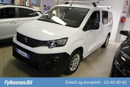 Peugeot Partner L2 Increased Payload Mester Pluss 1,5 HDi 130hk man