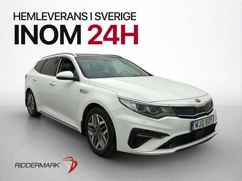 Bild 1 av Kia Optima Sport Wagon Plug-in Hybrid SW 205hk Advance Plus 2 H/K Pano 360 Drag