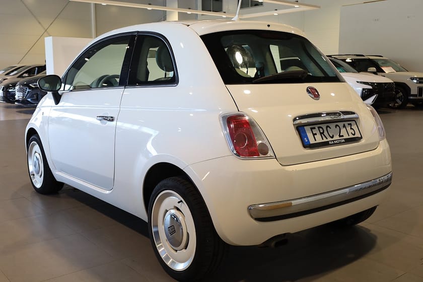 Bild 3 av Fiat 500 1,2 Jubileumsmodell Vintage '57 Läder AUX Nybytt K-rem
