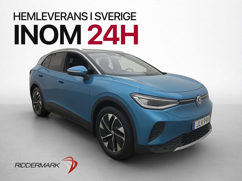 Bild 1 av Volkswagen ID.4 Pro 4M 4Motion 286hk Värm Drag Kamera Halvskinn