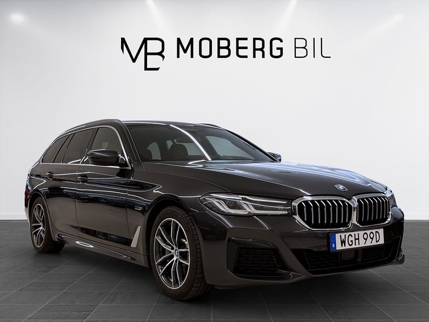 Bild 3 av BMW 530e xDrive Touring 292hk Helg på Moberg! M Sport HUD 360 MOMS Navi Drag