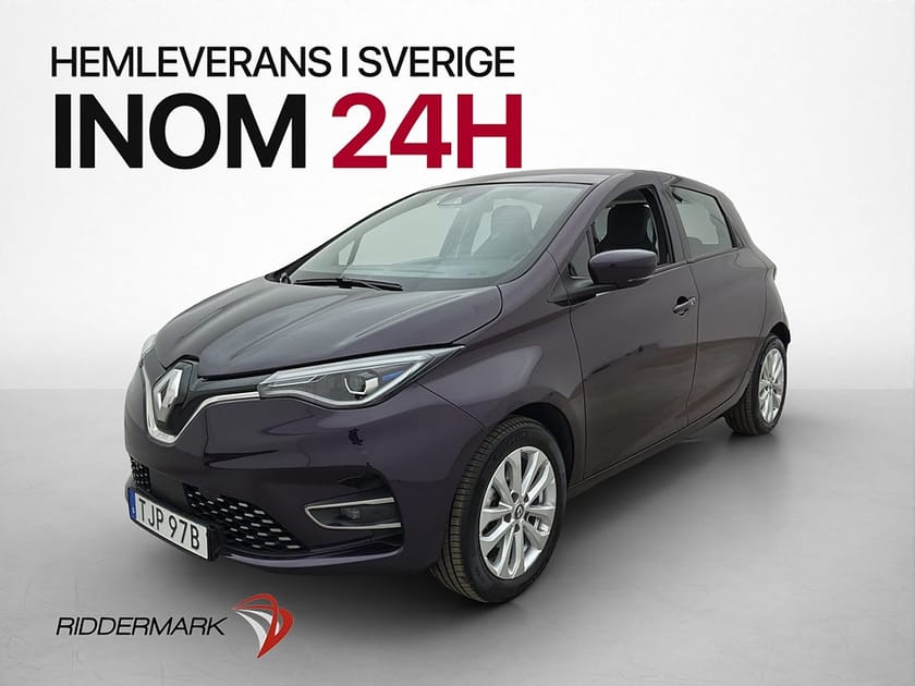 Bild 1 av Renault ZOE R110 52 kWh 109hk FRIKÖPT BATTERI Kamera Navi