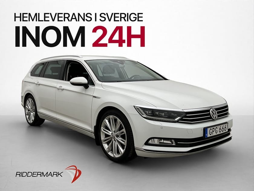 Bild 1 av Volkswagen Passat Sportscombi GTS 4M 240hk D-Värmare Kamera Skinn Drag