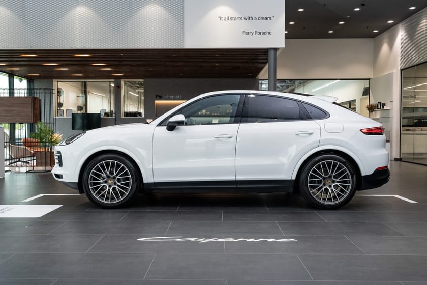 Bilde 5 av Porsche Cayenne Coupé E-Hybrid Platinium Edition 18-Veis, 360.kam, BOSE®++