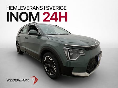 Kia Niro EV Action Kamera Halvskinn Rattvärme CarPlay MOMS