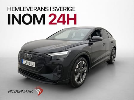Audi Q4 50 Sportback e-tron quattro Q S-Line Drag Sonos Kamera MOMS