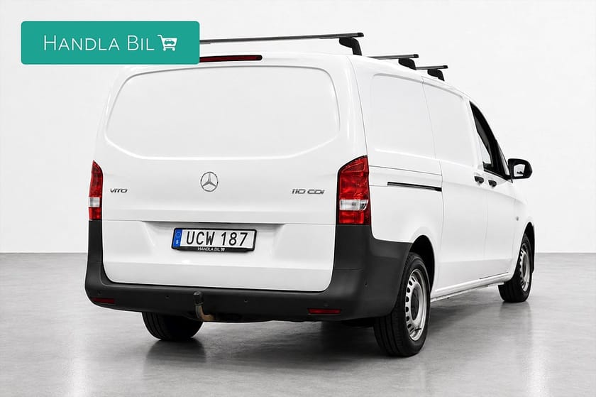 Bild 5 av Mercedes-Benz Vito 110 CDI 2.8t L2 Drag D-värm B-Kam Worksystem Moms