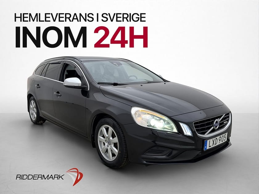 Bild 1 av Volvo V60 D4 163hk AWD R-Design Taklucka Värmare Skinn Drag
