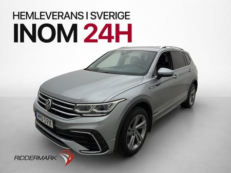 Volkswagen Tiguan Allspace 7-sätes 4M R-Line 7-Sits D-Värm Cockpit
