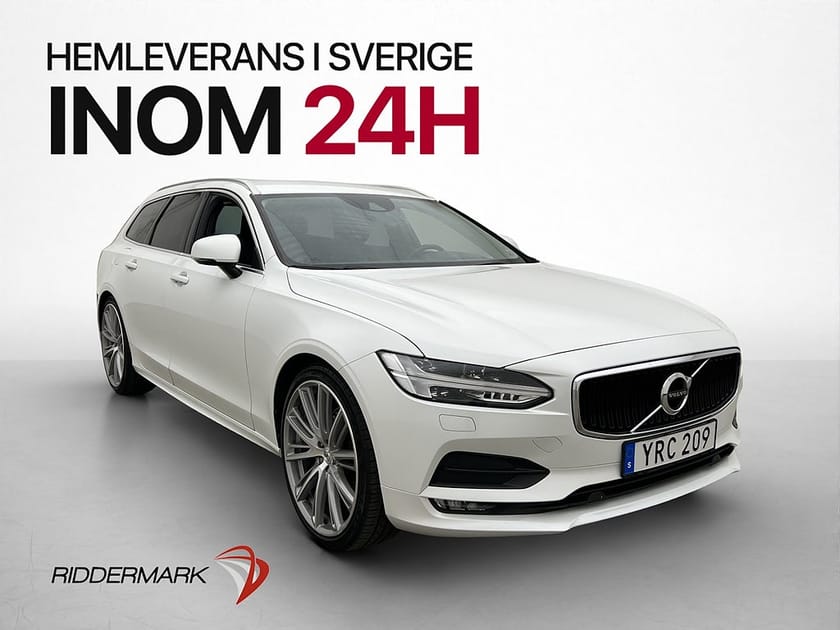 Bild 1 av Volvo V90 D4 AWD Momentum Skinn Värmare Kamera Navi Drag