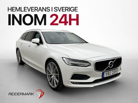 Volvo V90 D4 AWD Momentum Skinn Värmare Kamera Navi Drag