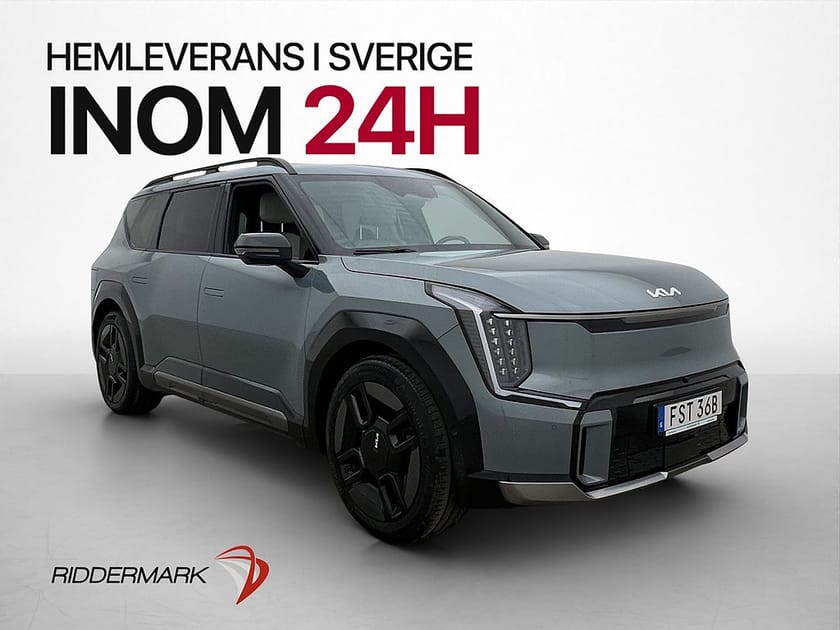 Bild 1 av Kia EV9 AWD GT-Line 6 Sits MOMS Pano Meridian Skinn 360 HUD Drag