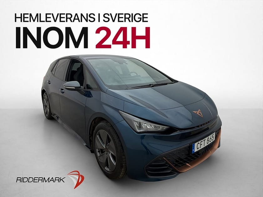 Bild 4 av CUPRA Born 58 204hk Värmare Kamera CarPlay Rattvärme