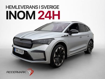 Škoda Enyaq iV 80x Skoda iV80x Sportline Pano 360° HuD Drag Värmare Navi