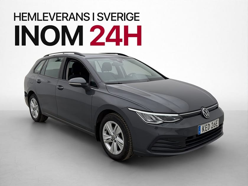 Bild 1 av Volkswagen Golf Sportscombi 1.5 TGI 131hk Adaptiv-fart Rattvärme MOMS