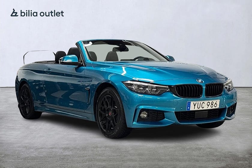 Bild 4 av BMW 430i xDrive Cabriolet Convertible M Sport 252hk Navi Drag HuD H/K Bkam