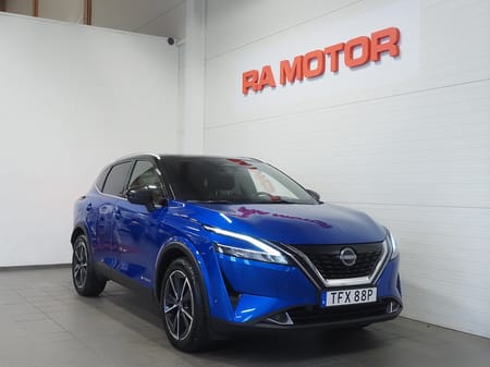 Nissan Qashqai e-POWER 190hk Tekna + Pano Skinn Drag 360° Massage Navi
