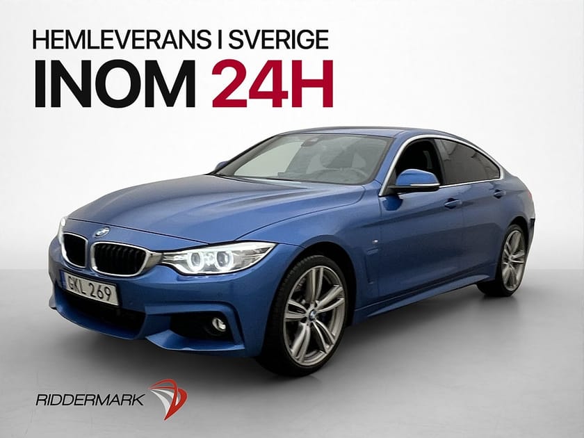 Bild 3 av BMW 428i xDrive Gran Coupé 428 245hk M Sport HiFi Kamera Navi Dragkrok