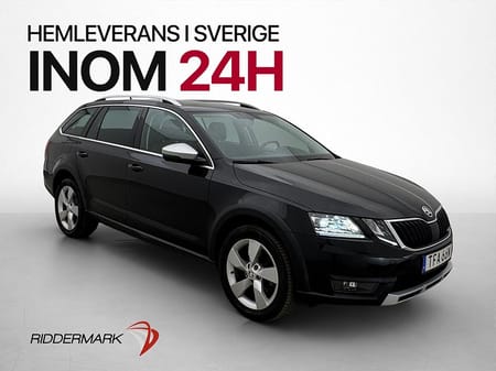 Škoda Octavia Scout Skoda 150hk 4x4 Värmare Cockpit Canton Drag