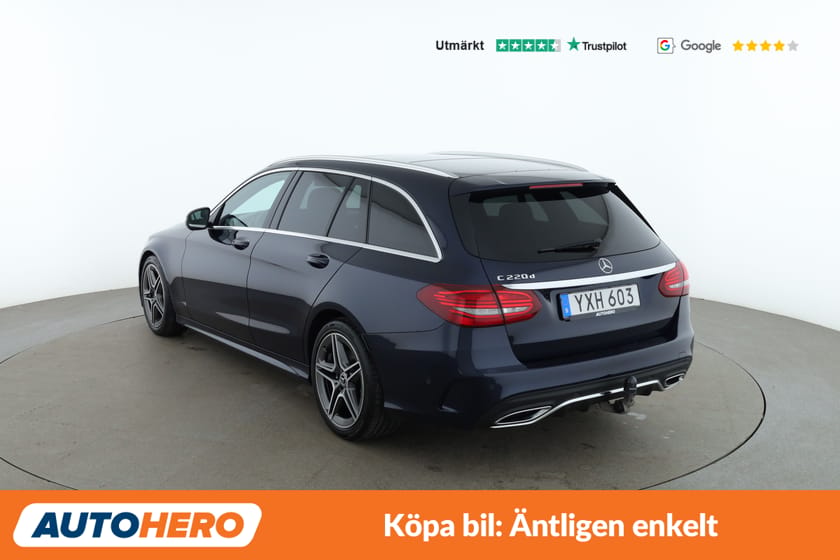 Bild 3 av Mercedes-Benz C 220 T d AMG Line / Panorama, Drag, Backkamera