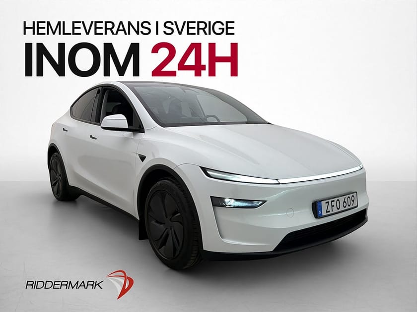Bild 1 av Tesla Model Y Long Range AWD 1 Brukare Drag Värmare Pano AP