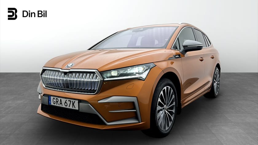Bild 1 av Škoda Enyaq 85x L&K Drag | Panorama | Läderklädsel