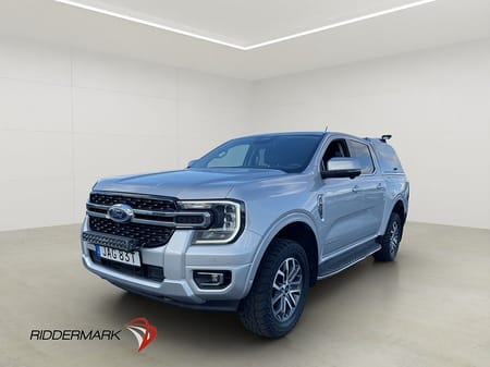 Ford Ranger Dubbelhytt Limited e-4WD Cockpit Värm Kåpa B&O CARPLAY Moms