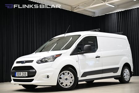 Ford Transit Connect 230 LWB 120HK L2 Automat|Inredd|Drag|Värmare|Backkamera