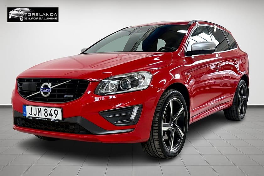 Bild 1 av Volvo XC60 D4 AWD R-Design 215hk Polestar Skinn Pano Krok V-Hjul