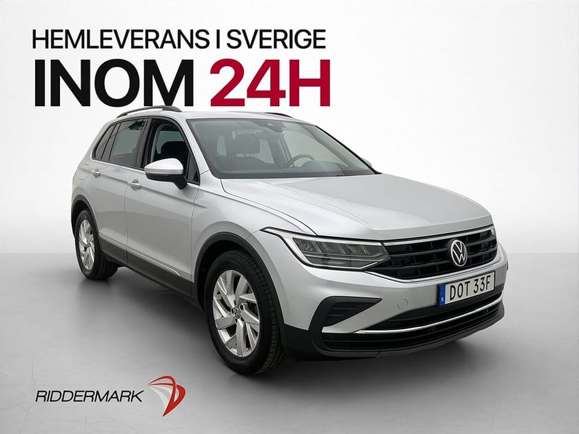 Bild 1 av Volkswagen Tiguan 150hk Värmare CarPlay Rattvärm Drag