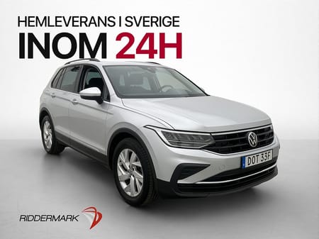 Volkswagen Tiguan 150hk Värmare CarPlay Rattvärm Drag