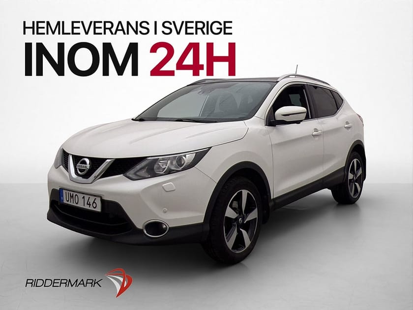 Bild 3 av Nissan Qashqai 1.5 dCi Tekna Pano 360° Navi Drag Välservad