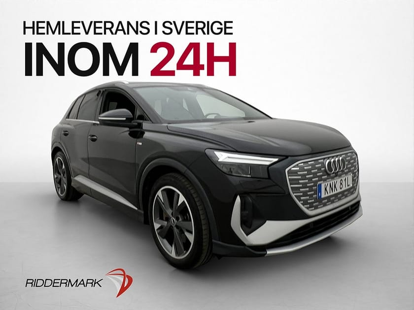 Bild 3 av Audi Q4 40 e-tron 204hk S-Line Kamera CarPlay Halvskinn MOMS