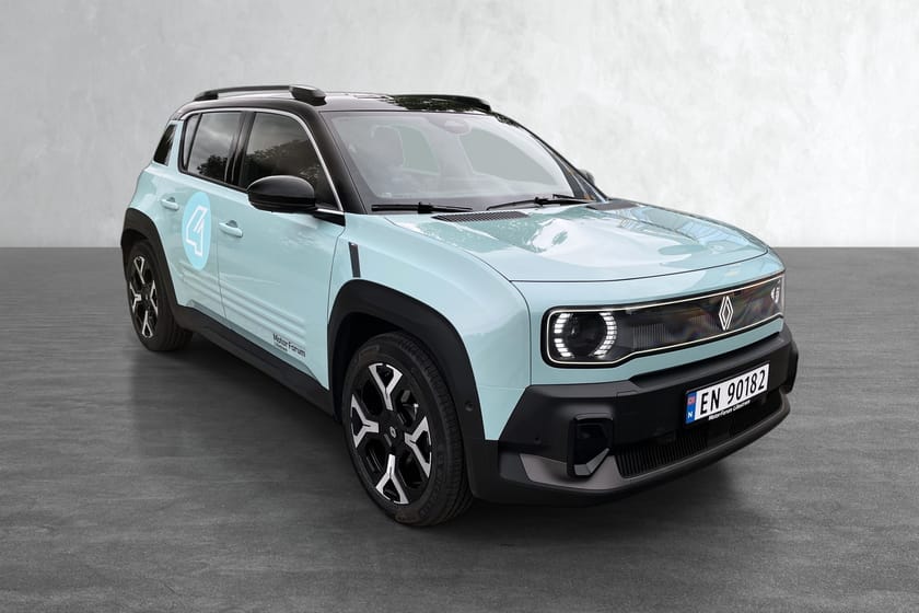 Bilde 3 av Renault 4 E-Tech Techno - 52 kWt - 398km WLTP - EL bakluke - Google