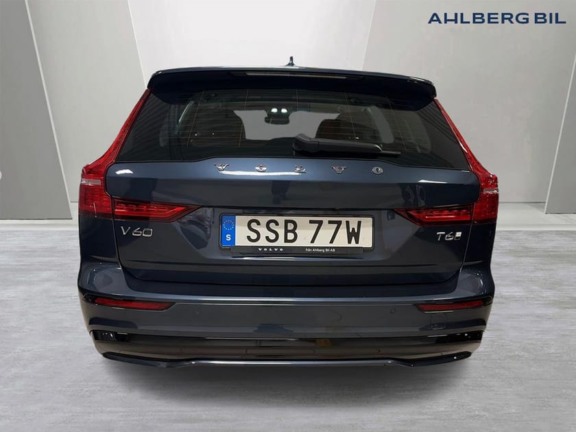 Bild 4 av Volvo V60 T6 Plus Dark Edition, Läderklädsel, Parkeringskamera 360, Elstolar fram, Baklucka Elmanövrerad