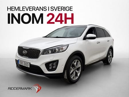 Kia Sorento CRDi AWD 7-Sits Skinn Pano 360° Infinity Keyless