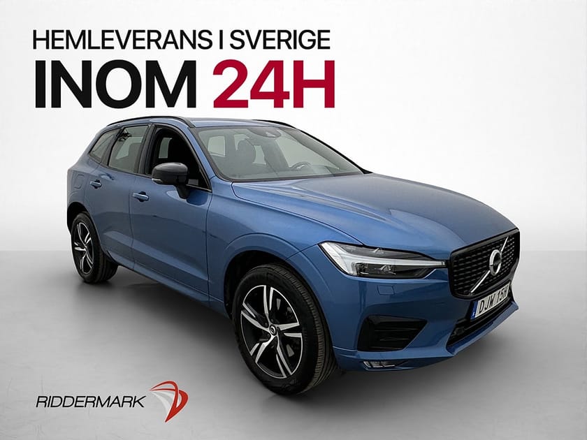 Bild 1 av Volvo XC60 B5 AWD R-Design VOC H/K Dragkrok CarPlay Luftfjäd
