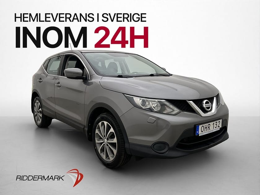 Bild 1 av Nissan Qashqai 1.2 DIG-T 115hk Bluetooth Farthållare Drag BT