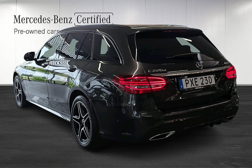 Bild 4 av Mercedes-Benz C 220 T d 4MATIC AMG Night värmare Drag