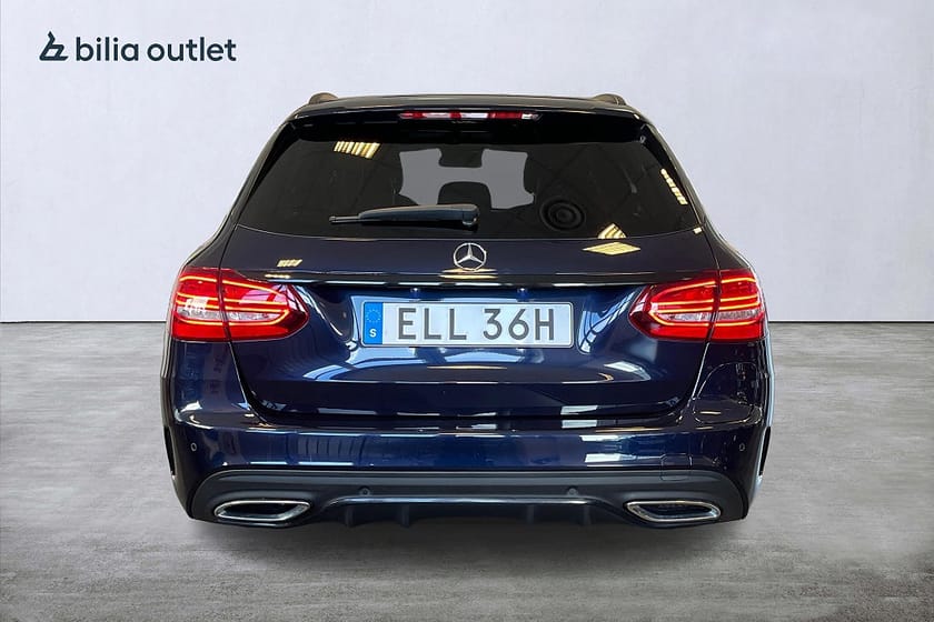 Bild 5 av Mercedes-Benz C 300 T de 300T AMG Line Night Ed. 306hk Drag Värmare Luftfjädring
