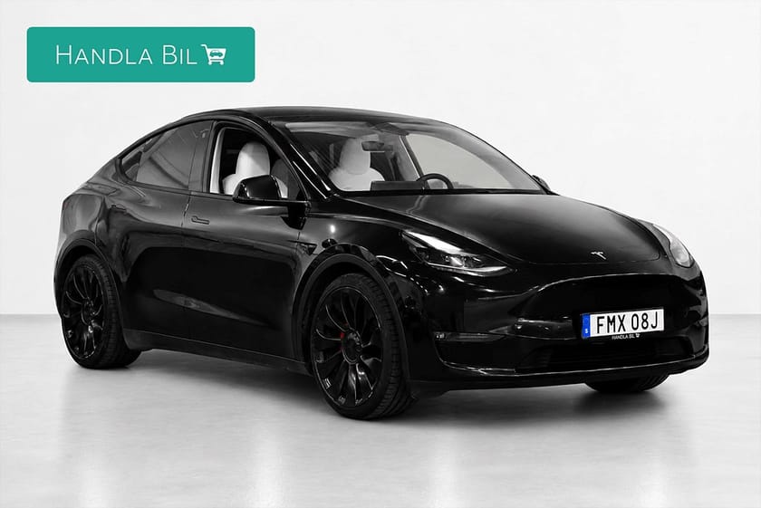 Bild 4 av Tesla Model Y Performance Autopilot Drag Skinn Pano Moms 534hk