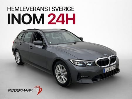 BMW 330e Touring 292hk Sport line Kamera CarPlay Adaptiv MOMS Drag