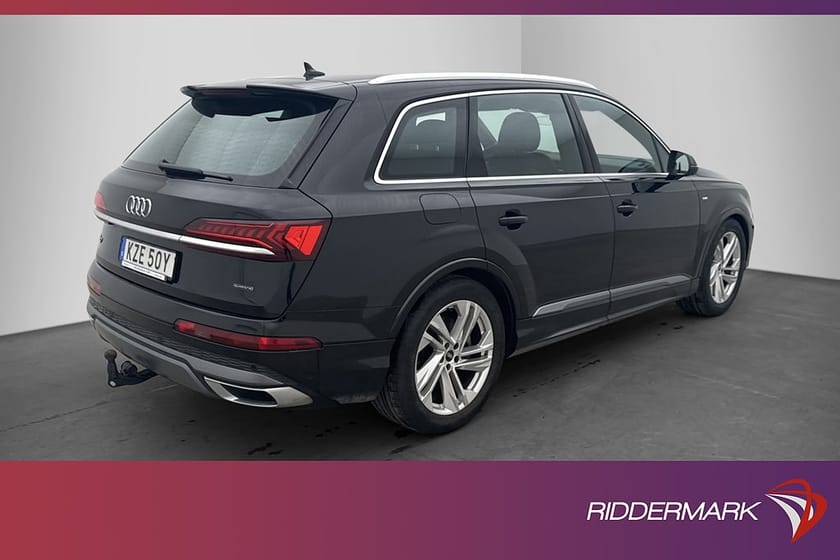 Bild 5 av Audi Q7 50 TDI quattro 7-Seater S-Line 7-Sits Värm Luft Cockpit 4-Zons Drag