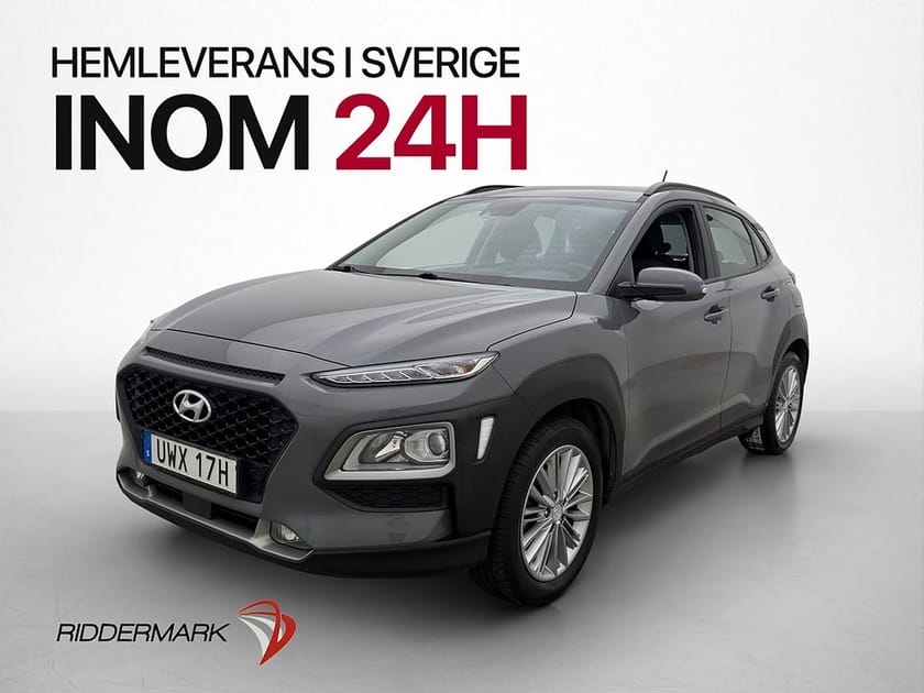 Bild 1 av Hyundai Kona 1.0 120hk Trend Kamera Drag M/K-Värmare CarPlay