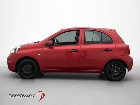 Nissan Micra 1.2 80hk Nyservad Nybesiktad Lågskatt 2-Brukare