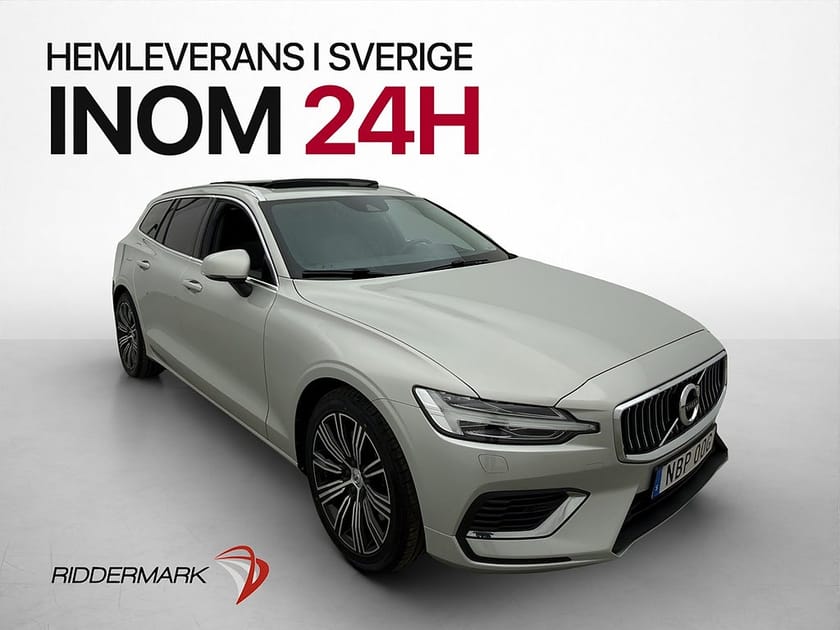 Bild 1 av Volvo V60 Recharge T6 AWD Inscription Pano H/K Värm HUD Drag