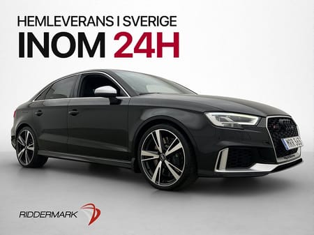 Audi RS 3 Sedan RS3 2.5 TFSI Q 400hk B&O Taklucka Cockpit Navi
